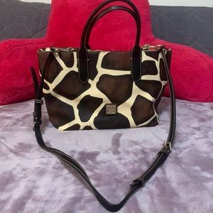 Dooney & Bourke Giraffe Print Crossbody Bag